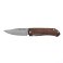 Нож складной Stinger, 77 мм (серебристый), материал рукояти: древесина венге (коричневый) small_img_1