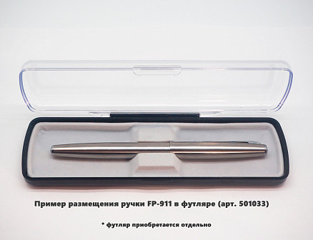 Ручка перьевая, металлическая, серебристая, Grand CARRERA