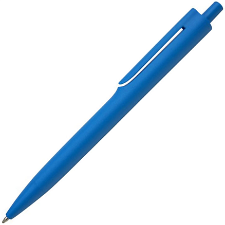 Ручка шариковая, пластиковая, голубой