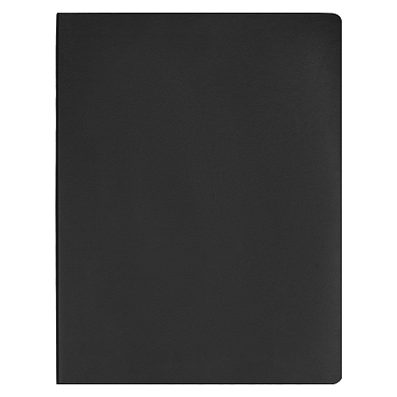 Ежедневник Flexy Forest Urban Latte A4, недатированный, черный , в гибкой обложке