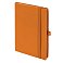 Ежедневник Flexy Line Linen Print Sample BASF А5, оранжевый/оранжевый, недатированный, в гибкой обложке, с резинкой и петлей для ручки small_img_4