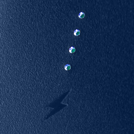 Внешний аккумулятор «Universal», 10 000 mAH, 5V 2.4 A, темно-синий