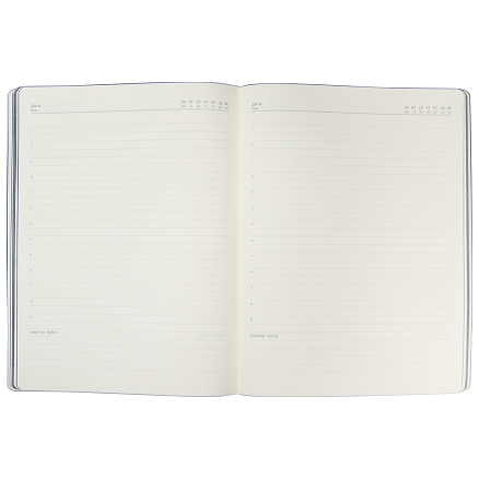 Ежедневник Flexy Forest Urban Latte A4, недатированный, черный , в гибкой обложке