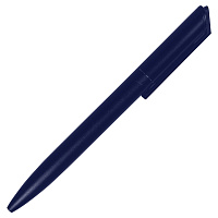 Ручка шариковая Сastello, металлическая, синяя, матовая