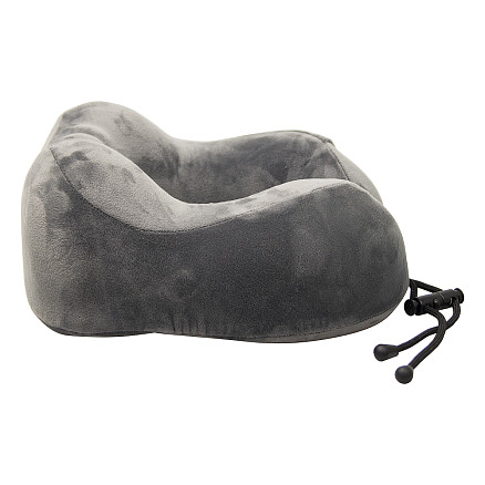 Подушка дорожная Сomfort Memory Form Easy Travel, темно-серая