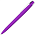 Ручка шариковая, пластик, софт тач, фиолетовый/белый, Zorro_фиолетовый