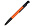 Ручка-стилус металлическая шариковая многофункциональная (6 функций) Multy, оранжевый_оранжевый
