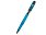 Ручка пластиковая шариковая Monaco, 0,5мм, синие чернила, бирюзовый_БИРЮЗОВЫЙ/ЗОЛОТИСТЫЙ