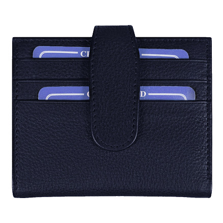 Набор подарочный Solution Superior Duo (ручка Universal, металл, синий/серебро, футляр для кредитных карт Leather Road)