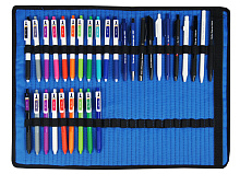 Папка демонстрационная с ручками и карандашами (Alana, Ponte, Sumatra, Castello, Melvil, Allegro Soft grip, Flamingo, Hexagon)
