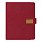 Ежедневник в суперобложке Country Alfa Mocco Business Edition B5, полутвердый, бордовый с золотом_БОРДОВЫЙ