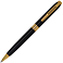 Ручка шариковая Grand Gamma, металлическая, черная/золотистая small_img_2
