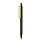 Ручка из переработанного ABS-пластика GRS с бамбуковым клипом_ЗЕЛЕНЫЙ