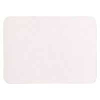 Шеврон Rectangle Milano размер 50*70 мм, молочный, со скругленными углами