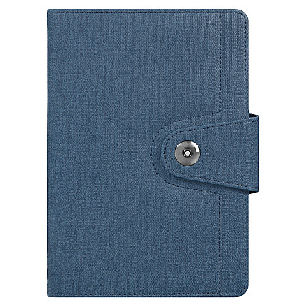 Ежедневник City Toronto Cambric A5, недатированный, синий