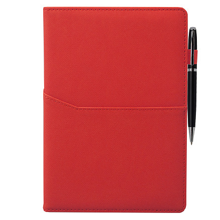 Ежедневник Smart Asti Linen А5, серый, недатированный, в твердой обложке с поролоном