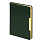 Ежедневник City Moderna Pristine А5, зеленый с золотистым, в твердой обложке с поролоном_ЗЕЛЕНЫЙ/ЗОЛОТО