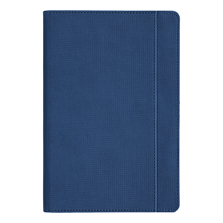 Ежедневник Flexy Smart Combi Daphne А5, синий, недатированный, в гибкой обложке