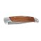 Нож складной Stinger, 100 мм (серебристый), материал рукояти: нержавеющая сталь, розовое дерево small_img_2
