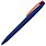 Ручка шариковая, пластиковая софт-тач, Zorro Color Mix, синяя/оранжевая 1655_СИНИЙ/ОРАНЖЕВЫЙ 1655