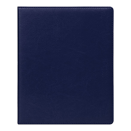 Еженедельник Classic Buffalo A4, синий, недатированный, в твердой обложке