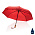 Автоматический зонт Impact из RPET AWARE™ с бамбуковой ручкой, d94 см_красный