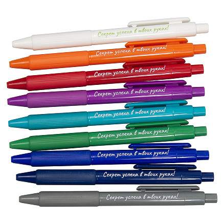 Набор шариковых ручек Print Sample №3 Flora Сolor (9 штук) в футляре