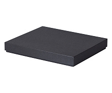 Коробка подарочная, темно-синяя Solution Superior, размер 23,8*22,3*3,7 см