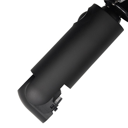 Зонт складной автоматический с фонариком Forest Walker, диаметр 108 см, 8 панелей, со светоотражающей полосой в подарочной коробке, черный