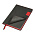 Ежедневник Flexy Freedom Latte А5, серый/красный, недатированный, в гибкой обложке_серый/красный