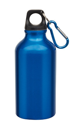 Бутылка для питья алюминиевая TRANSIT, синяя