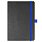 Блокнот Flexy Forest Urban Soft leather  А5, недатированный, с резинкой и петлей для ручки, в гибкой обложке, черно-синий_ЧЕРНЫЙ 5