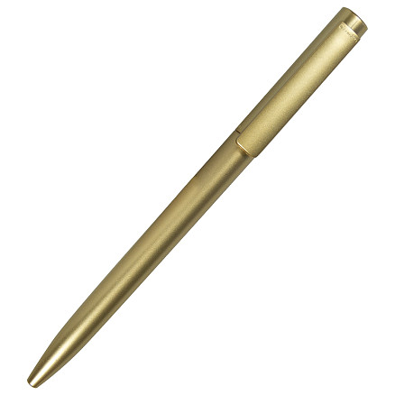 Ручка шариковая, пластиковая, золотая Paco