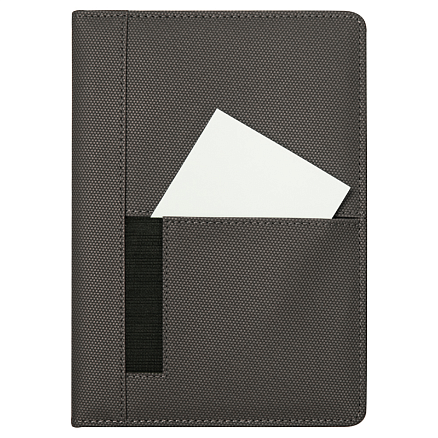 Ежедневник Smart Cardiff  Print Sample Складна А5, серый, недатированный, в твердой обложке с поролоном