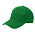 Кепка 5- панельная Oxford 300, c белым сендвичем, ярко-зеленая_зеленый 1