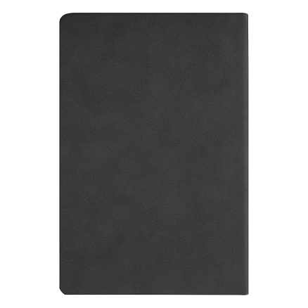 Ежедневник Flexy Agenda Nuba А5, темно-серый, датированный 2022, в гибкой обложке