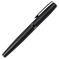 Ручка роллер матовая Prime металлическая, черная/темно-серая