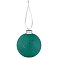 Елочный шар Stars с лентой, 10 см, зеленый small_img_1