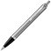 Ручка шариковая Parker IM Essential Stainless Steel CT, серебристая с черным small_img_2
