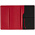 Обложка для паспорта Multimo, черная с красным_черная с красным