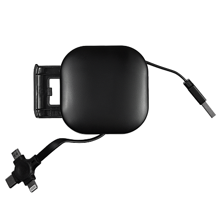 Набор подарочный Solution Prestige Сinque (Ежедневник, беспроводной аккумулятор, зарядный кабель, колонка, ручка), черный