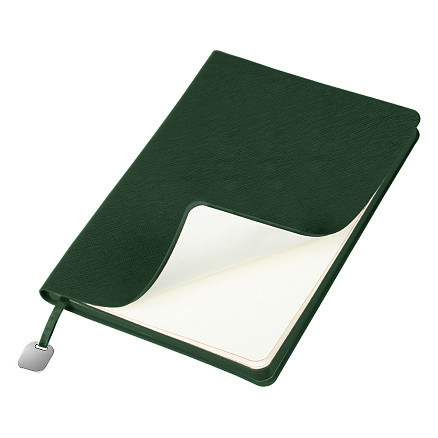 Ежедневник Flexy Terra А5, недатированный, зеленый, в гибкой обложке