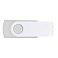 Флеш накопитель USB 2.0 Twister 8GB, пластик Софт Тач/металл, белый/белый small_img_3