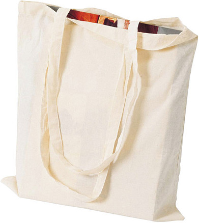 Сумка для покупок, хлопок, бежевый