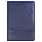 Ежедневник Smart Calabria Lafite Print Sample BASF A5, недатированный, в твердой обложке с поролоном, темно-синий_СИНИЙ-1