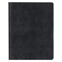 Еженедельник Urban Mocco  A4, черный, недатированный, в полугибкой обложке