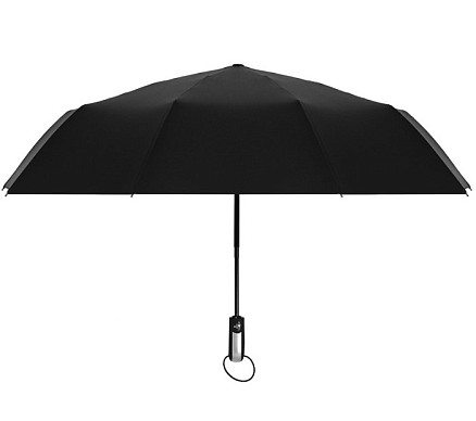 Зонт складной автоматический Forest BERGEN, диаметр 116 см, 10 панелей, с UV защитой без подарочной коробки, бордовый