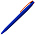 Ручка шариковая, пластик софт-тач, Zorro Color Mix синий/оранжевый_синий/оранжевый