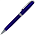 Ручка шариковая Universal, металлическая, синяя/серебристая_синий