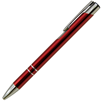 Ручка шариковая Legend, металлическая, красная